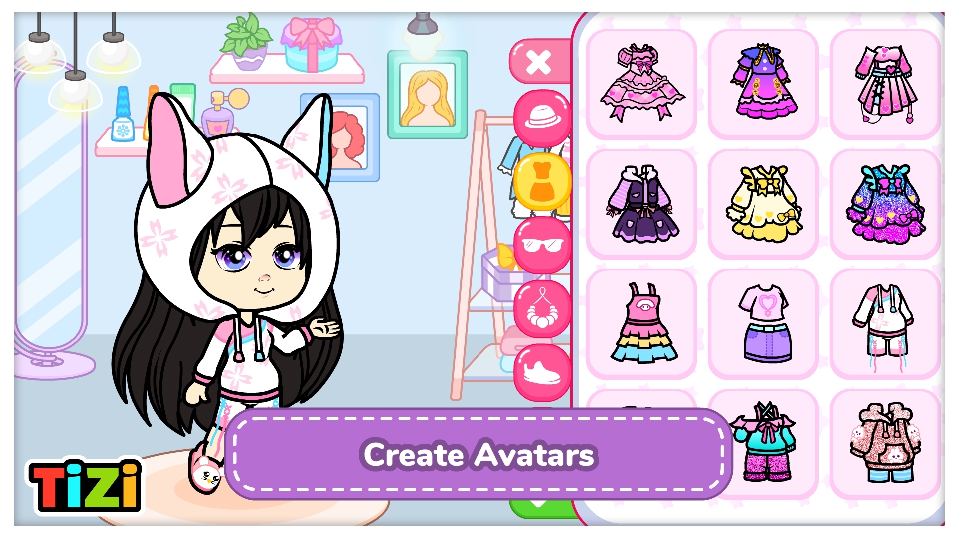 اسکرین شات 2 بازی Tizi Dolls Anime Kawaii World