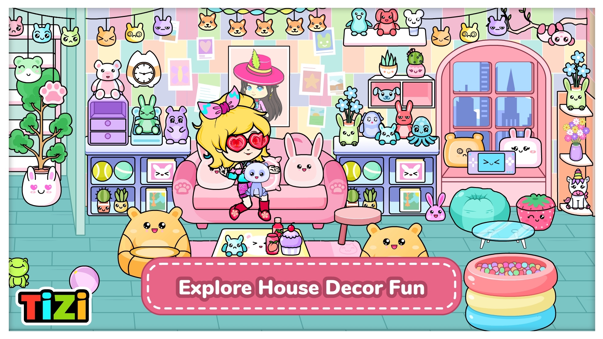 اسکرین شات 3 بازی Tizi Dolls Anime Kawaii World