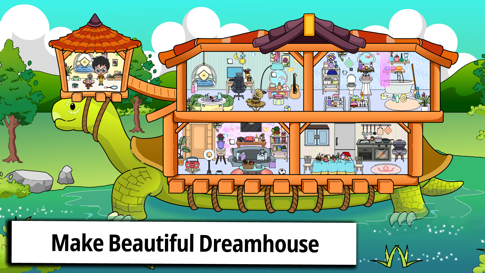 اسکرین شات 4 بازی Tizi House Design & Decoration