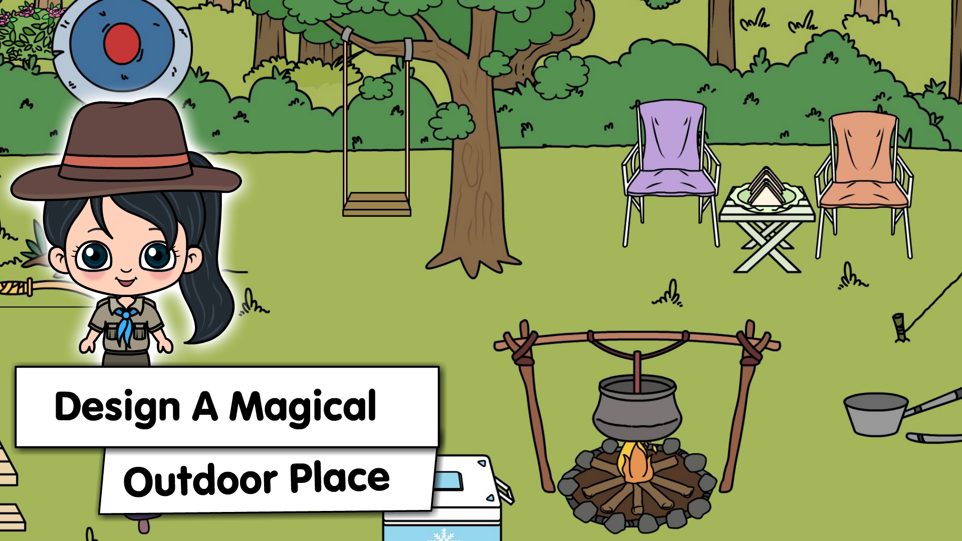 اسکرین شات 2 بازی Tizi Town - My Camping Family