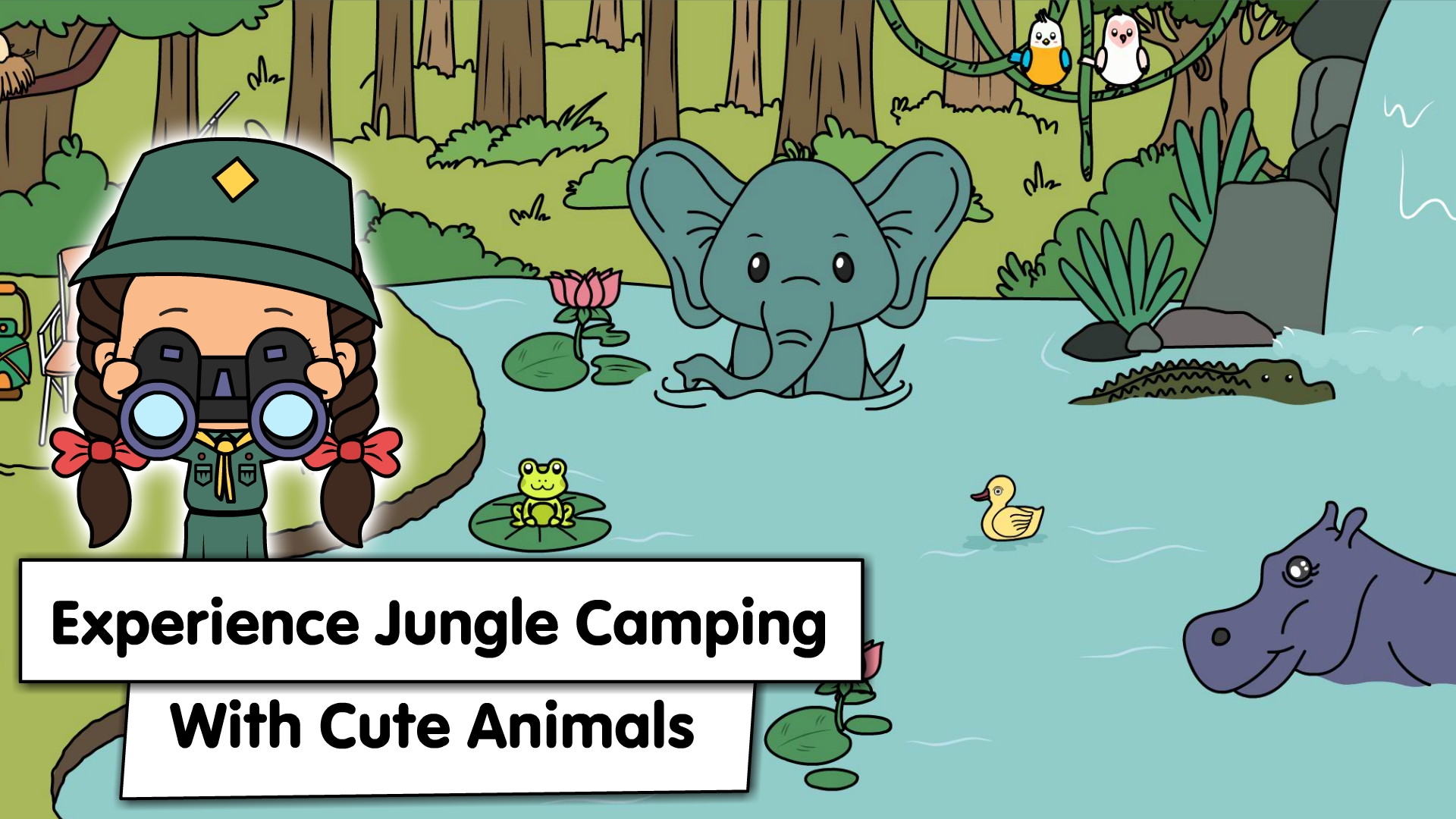 اسکرین شات 6 بازی Tizi Town - My Camping Family