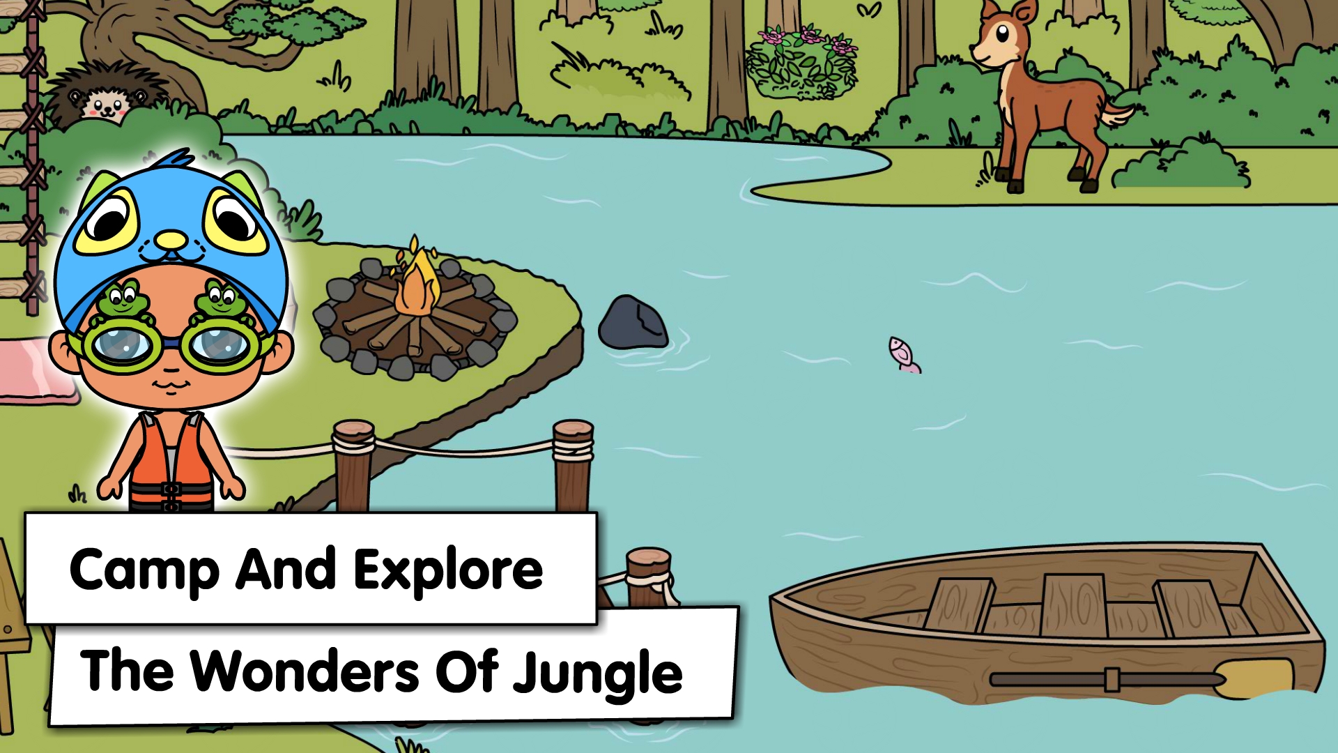 اسکرین شات 4 بازی Tizi Town - My Camping Family