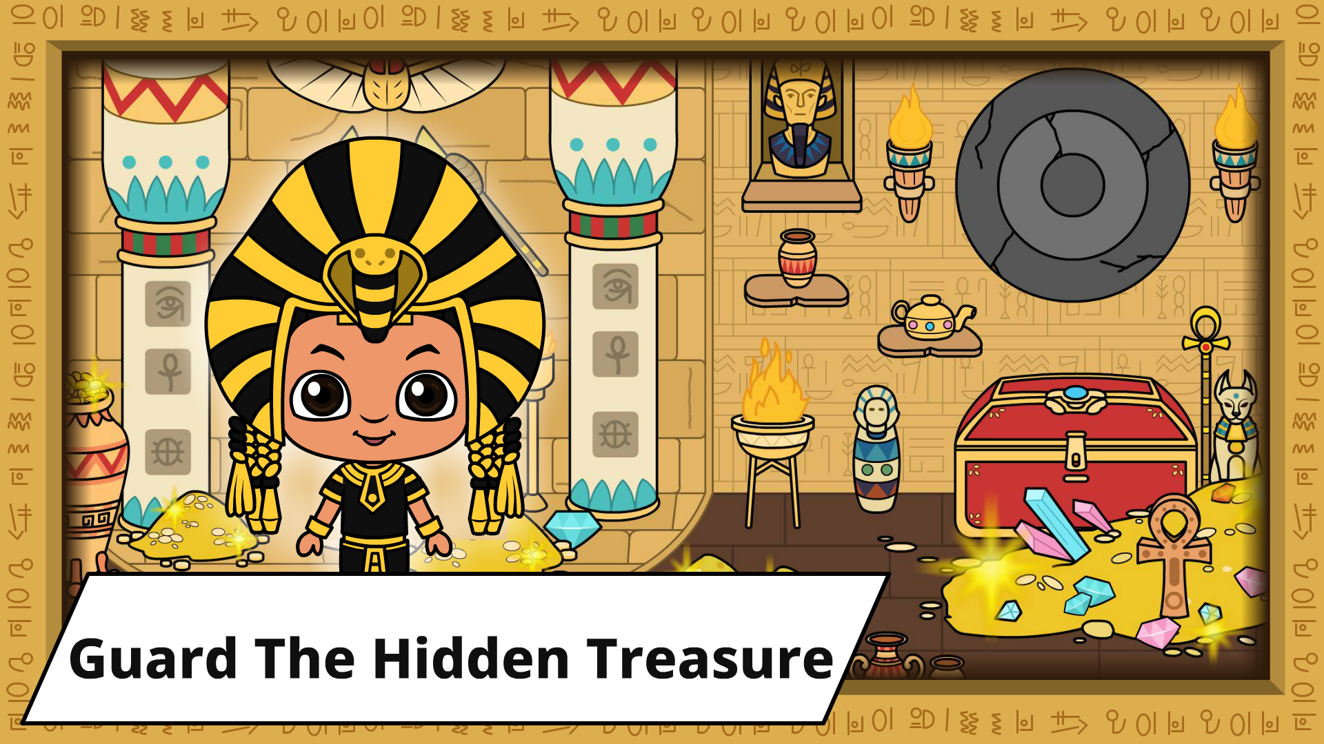 اسکرین شات 5 بازی Ancient Egypt Kids Games Town