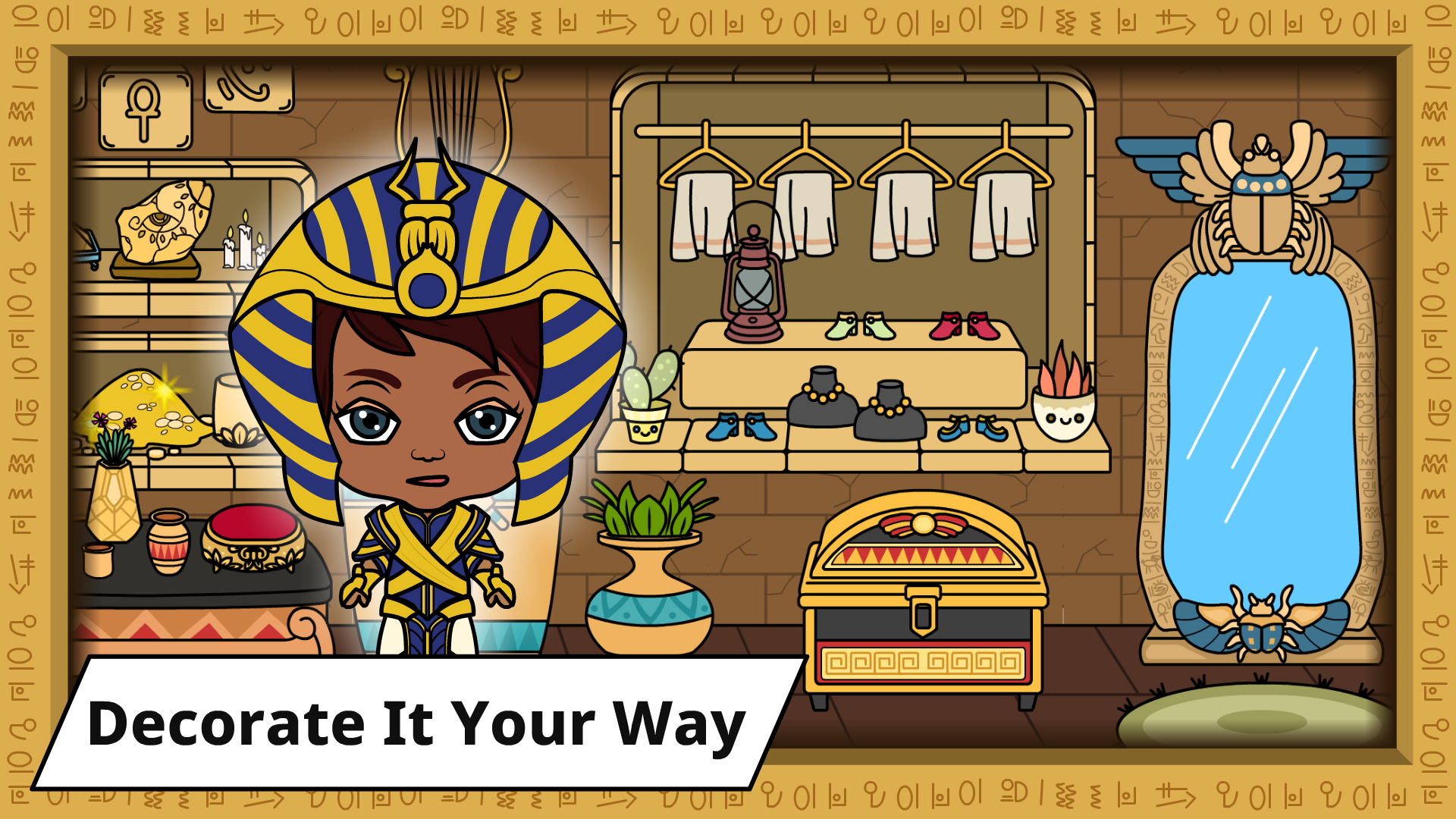 اسکرین شات 4 بازی Ancient Egypt Kids Games Town