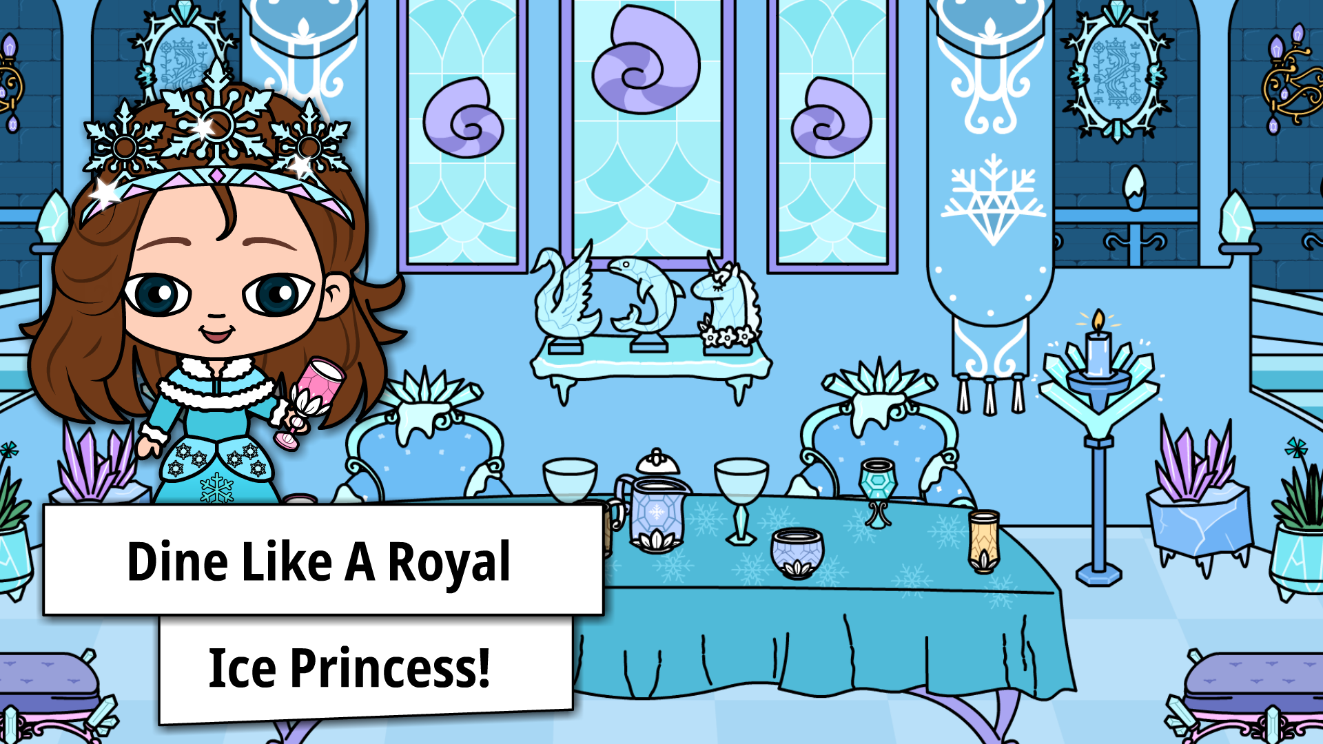 اسکرین شات 2 بازی Tizi Town: Ice Princess Castle