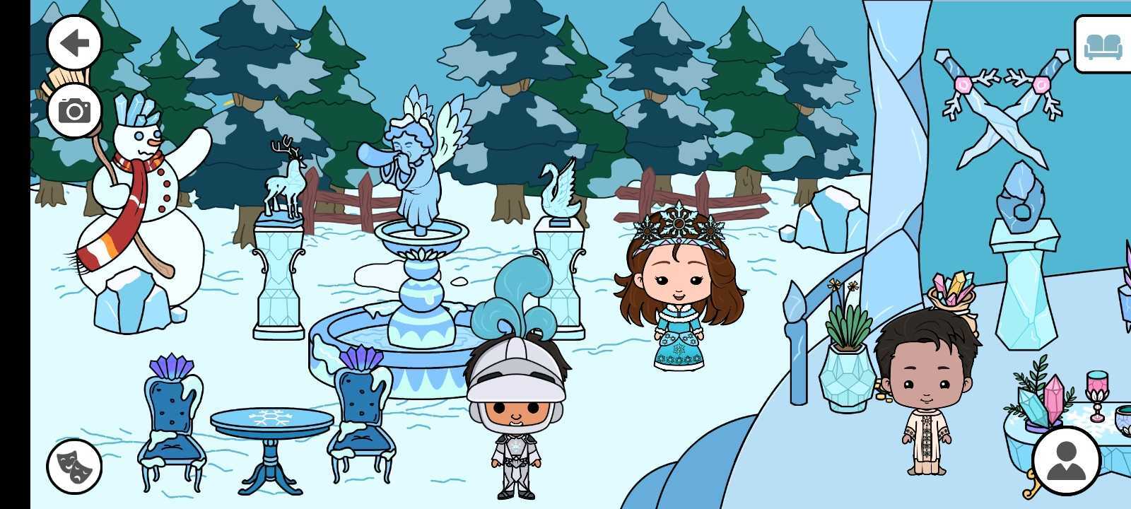 اسکرین شات 8 بازی Tizi Town: Ice Princess Castle