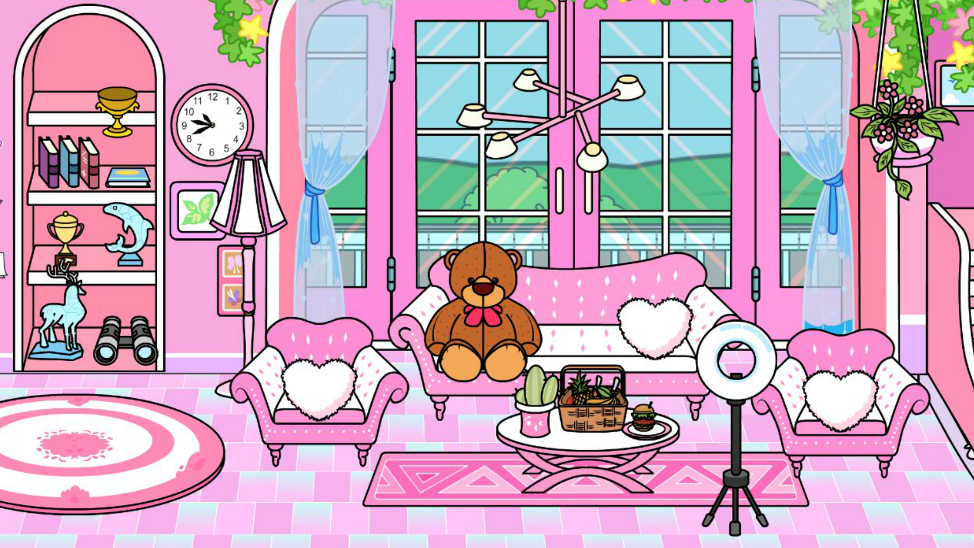 اسکرین شات 5 بازی Tizi Town - Pink Home Decor