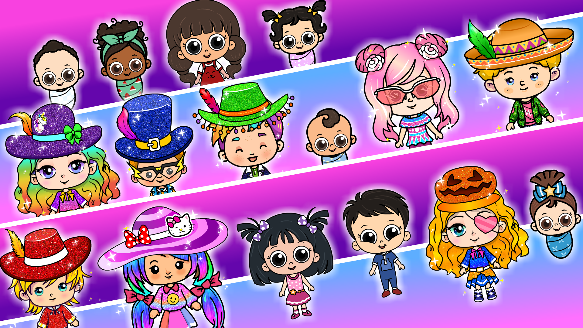 اسکرین شات 6 بازی Tizi Town - Pink Home Decor