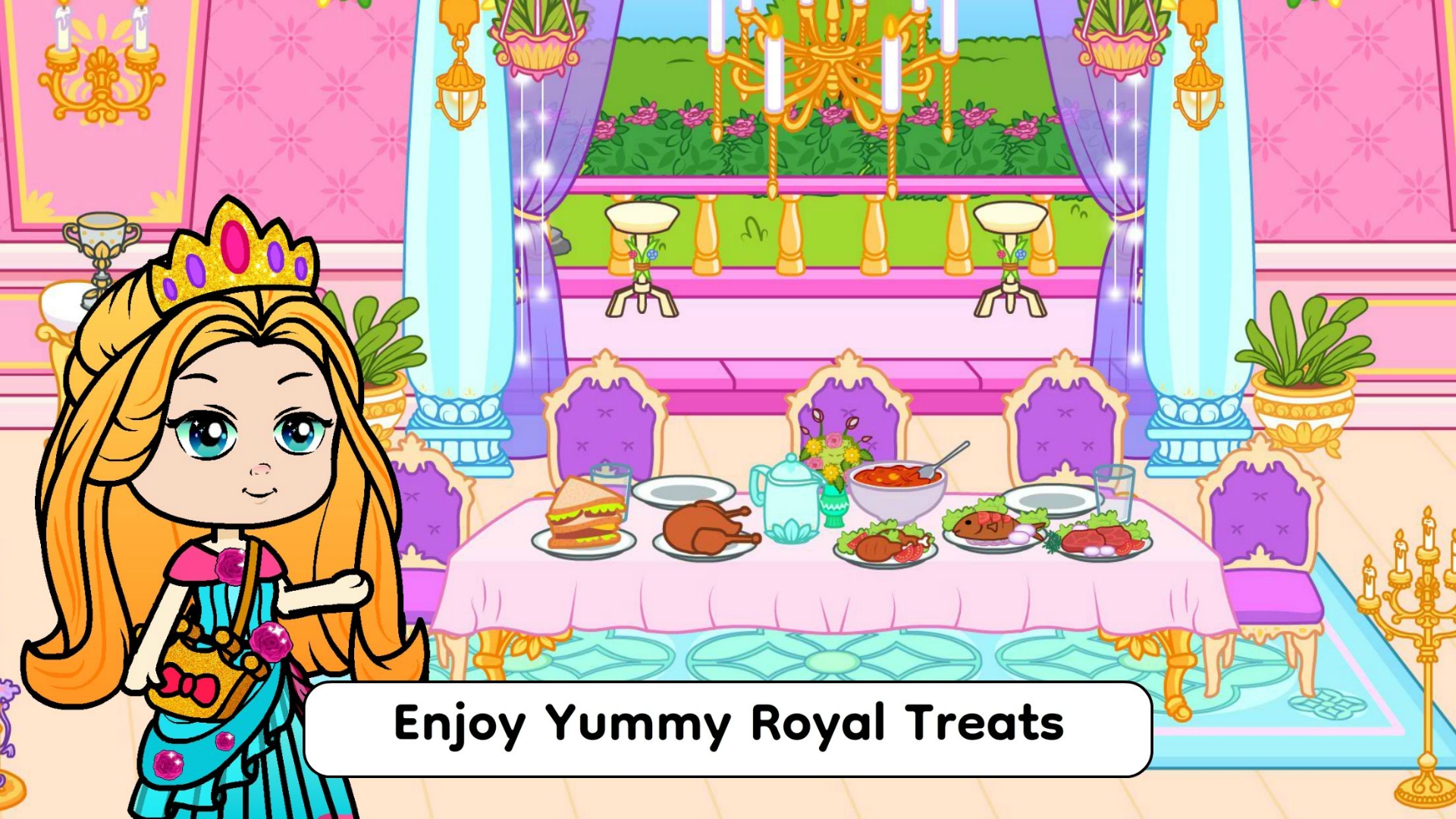 اسکرین شات 6 بازی Tizi Princess Castle Girl Game
