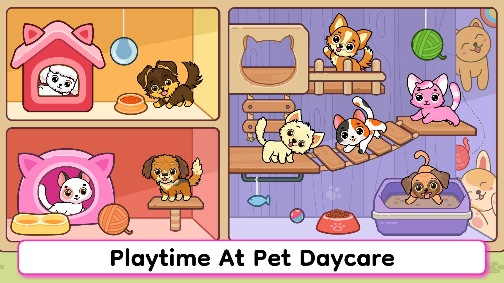 اسکرین شات 5 بازی Tizi Friends: Dream World Life