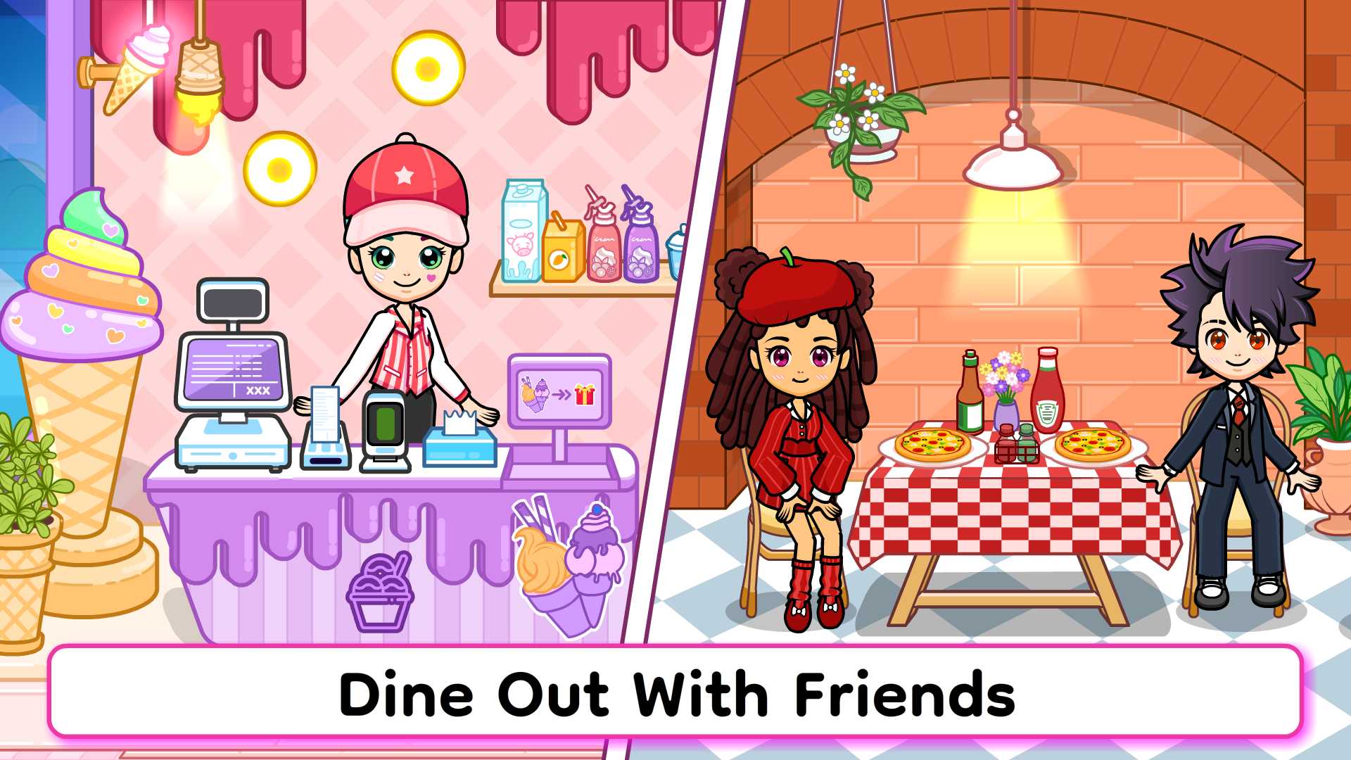 اسکرین شات 8 بازی Tizi Friends: Dream World Life