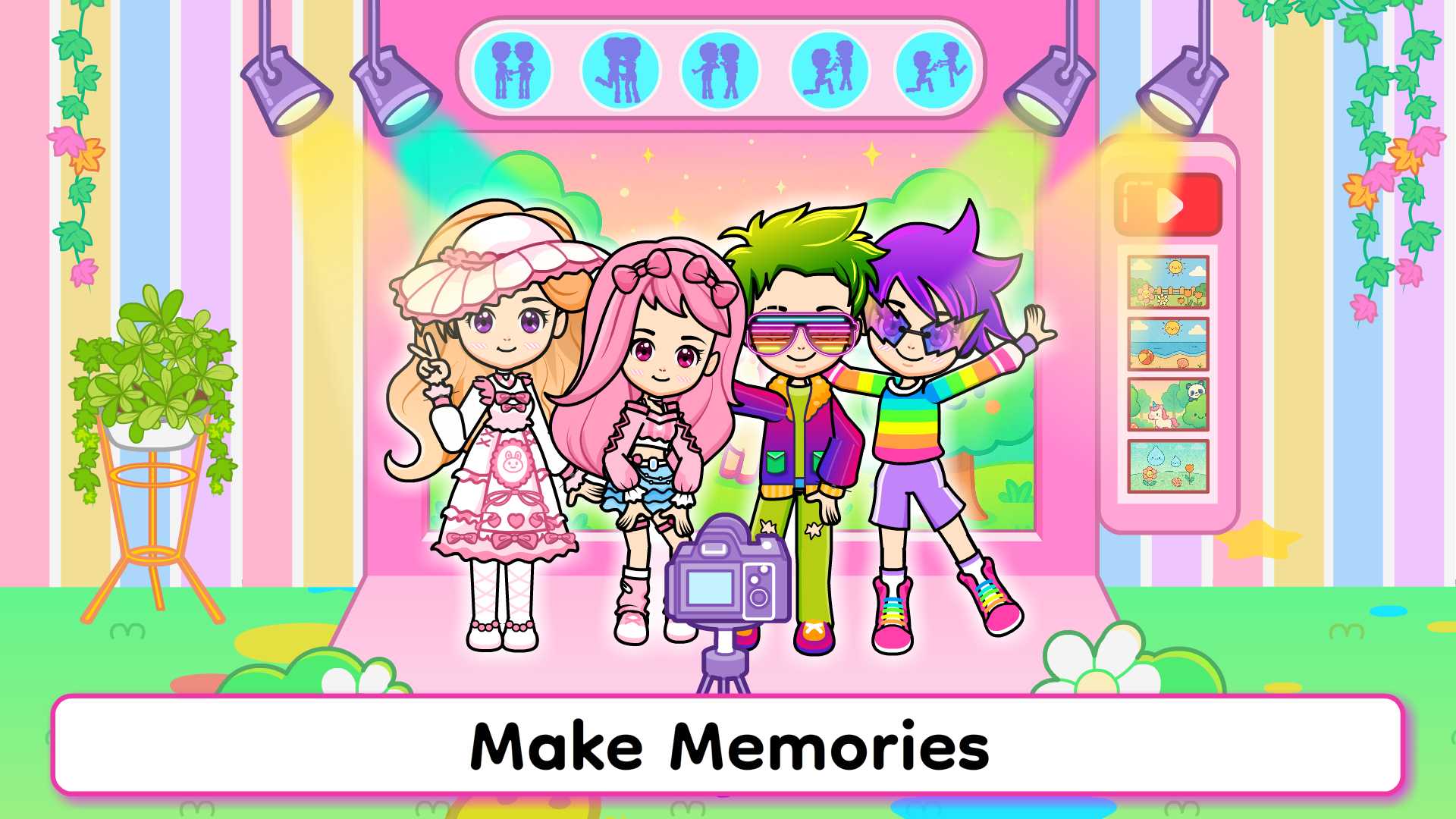 اسکرین شات 1 بازی Tizi Friends: Dream World Life