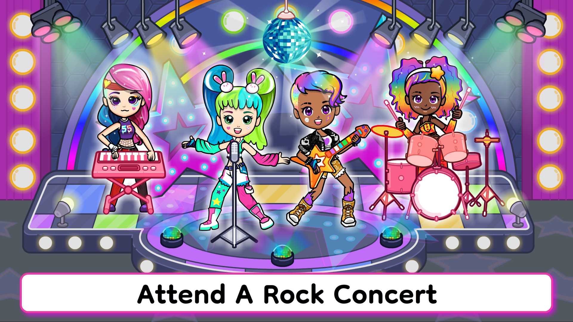 اسکرین شات 2 بازی Tizi Friends: Dream World Life