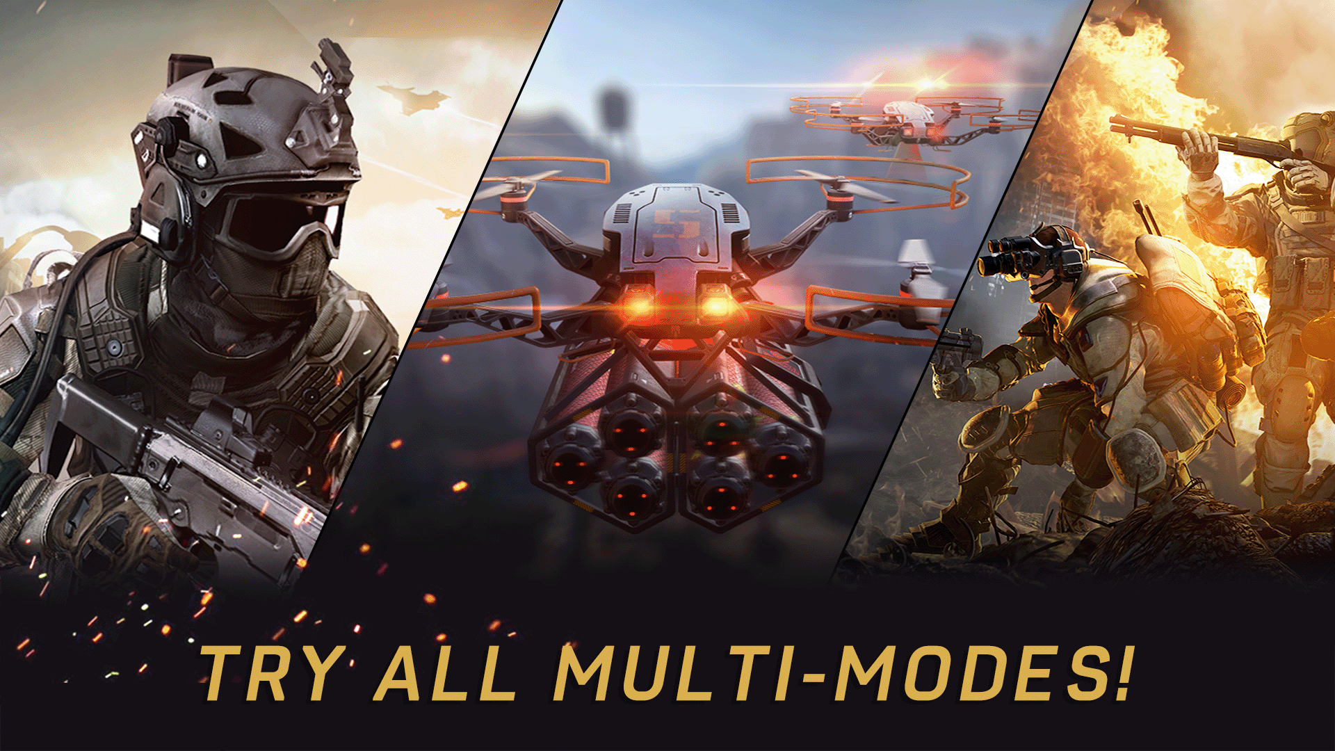 اسکرین شات 3 بازی Warface GO: FPS shooting games