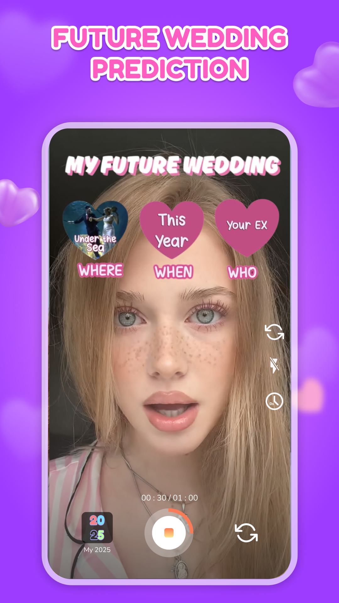 اسکرین شات 2 برنامه My Prediction Future Wedding
