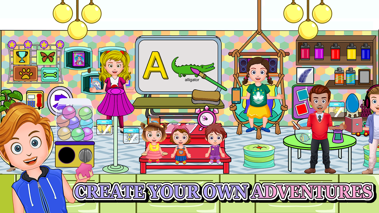 اسکرین شات 8 بازی My Family Town : Orphan Home