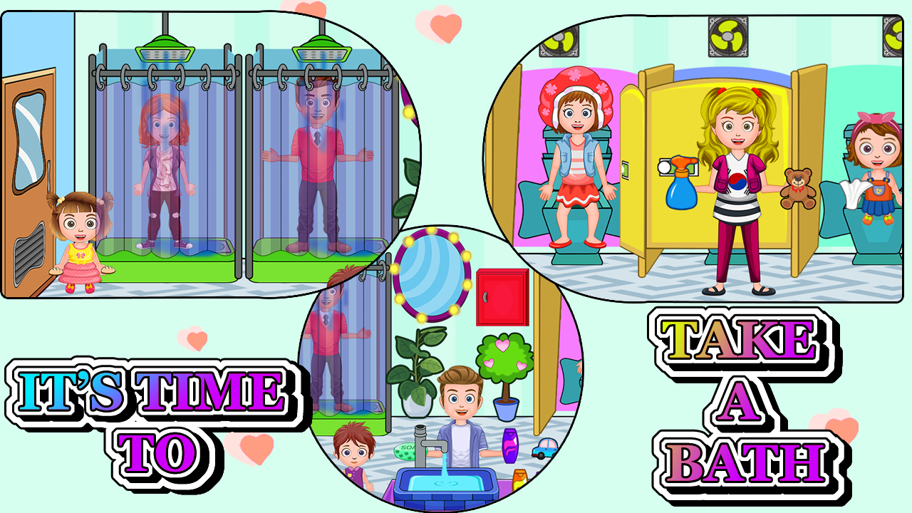 اسکرین شات 7 بازی My Family Town : Orphan Home