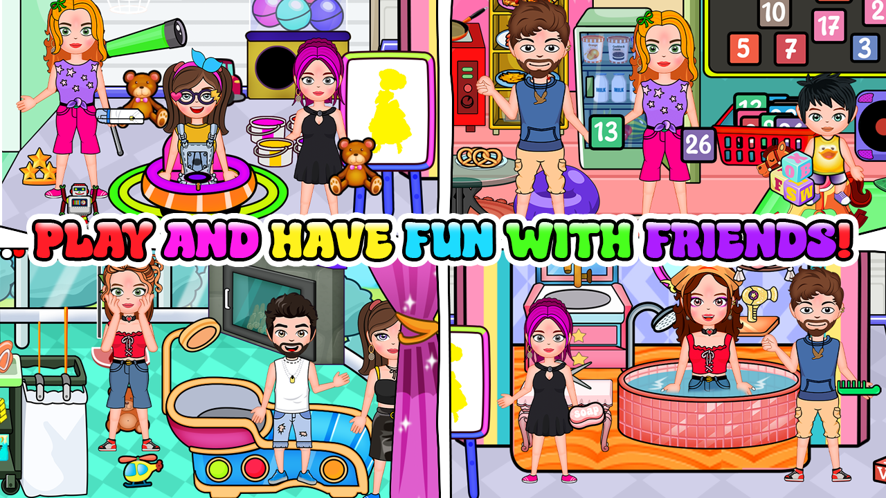 اسکرین شات 4 بازی Family Town : Hotel Paradis