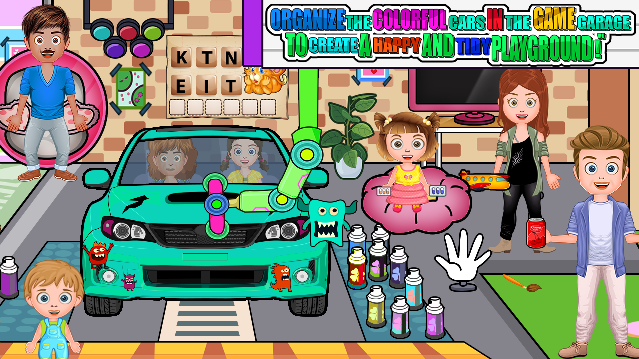 اسکرین شات 5 بازی My Family Town Let's Play Fun