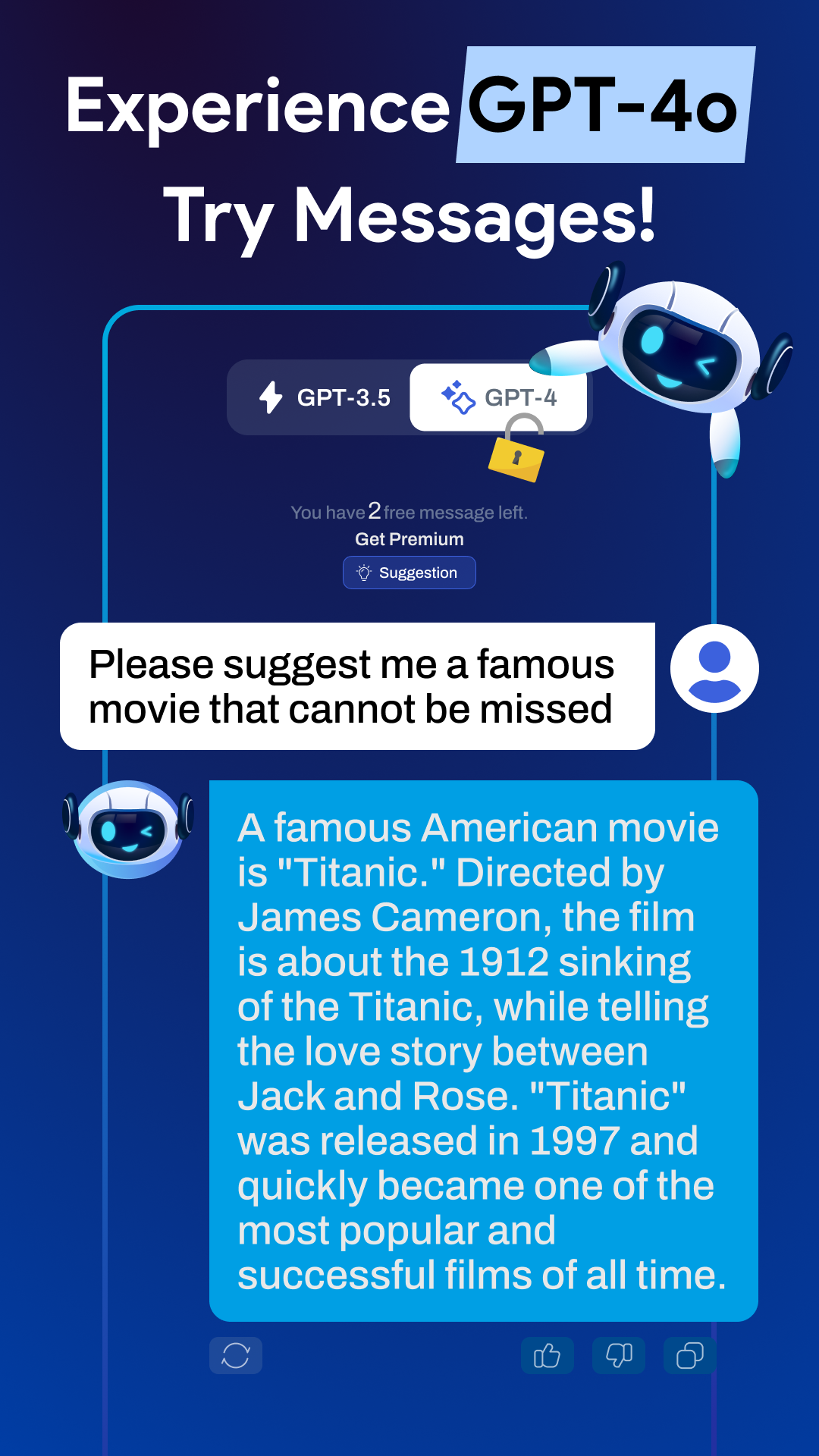 اسکرین شات 2 برنامه Amo AI: Smart AI Chatbot