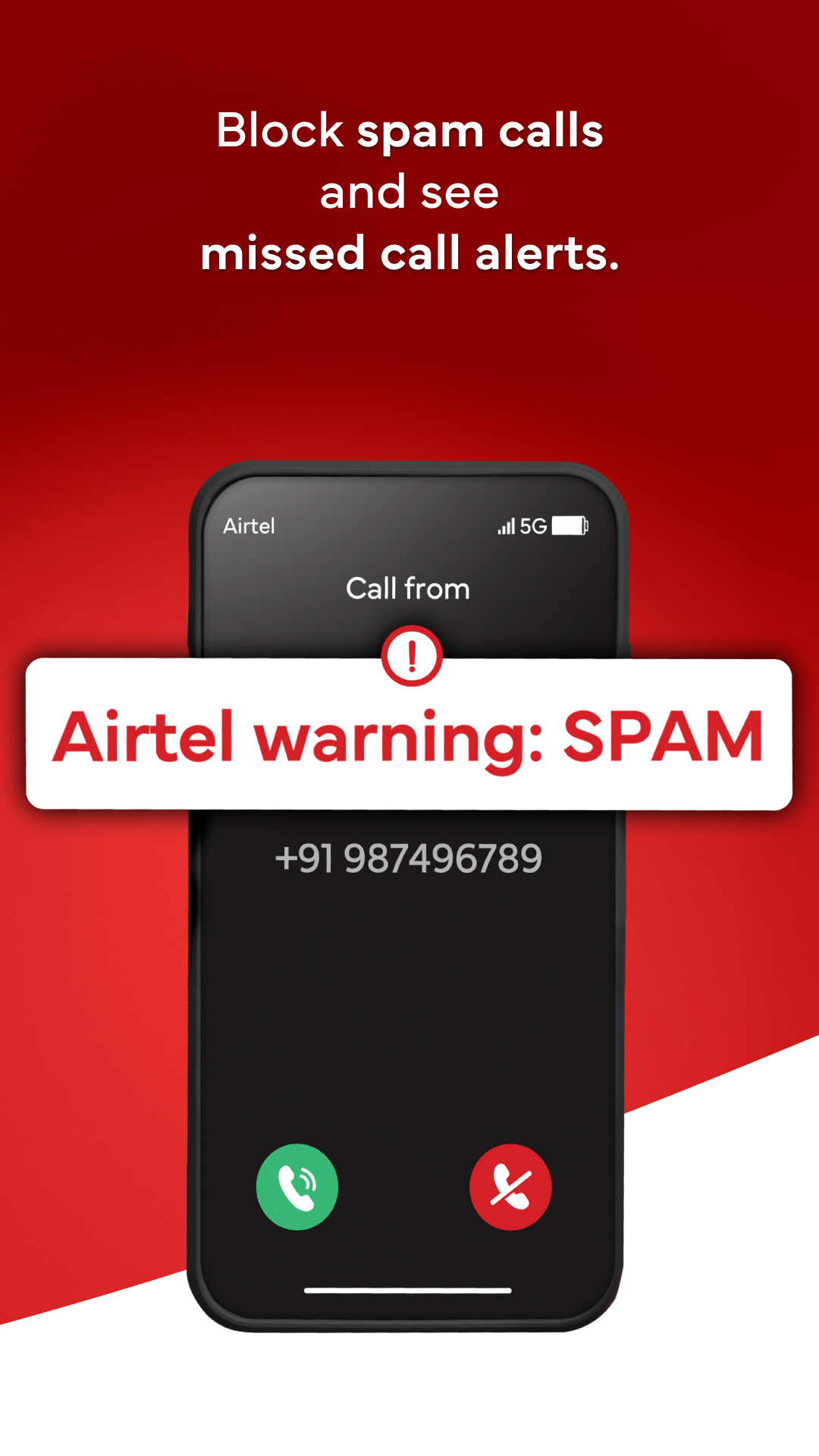 اسکرین شات 3 برنامه Airtel Thanks: Recharge & Bank