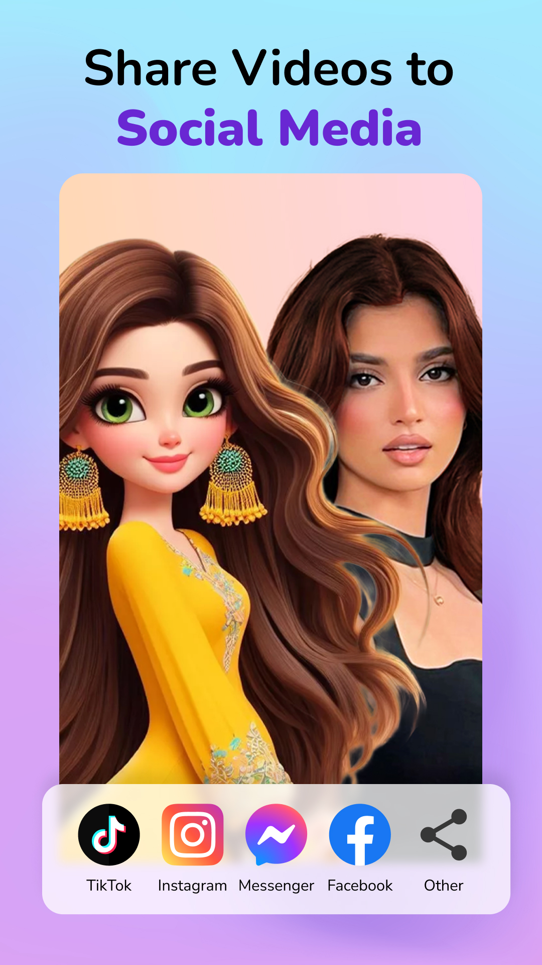 اسکرین شات 7 برنامه My Cartoon Character