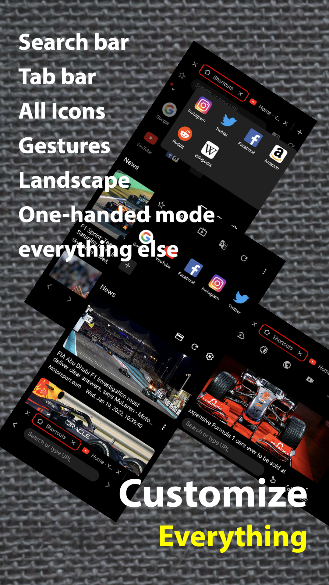 اسکرین شات 7 برنامه Soul Browser