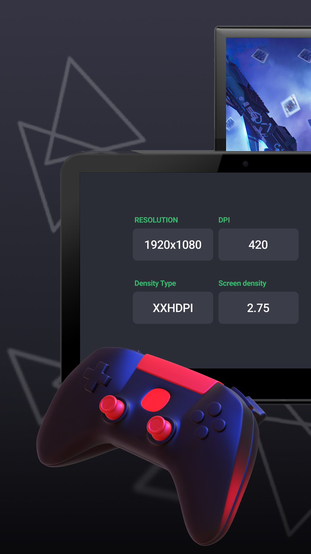 اسکرین شات 6 برنامه DPI Changer & Checker For Game