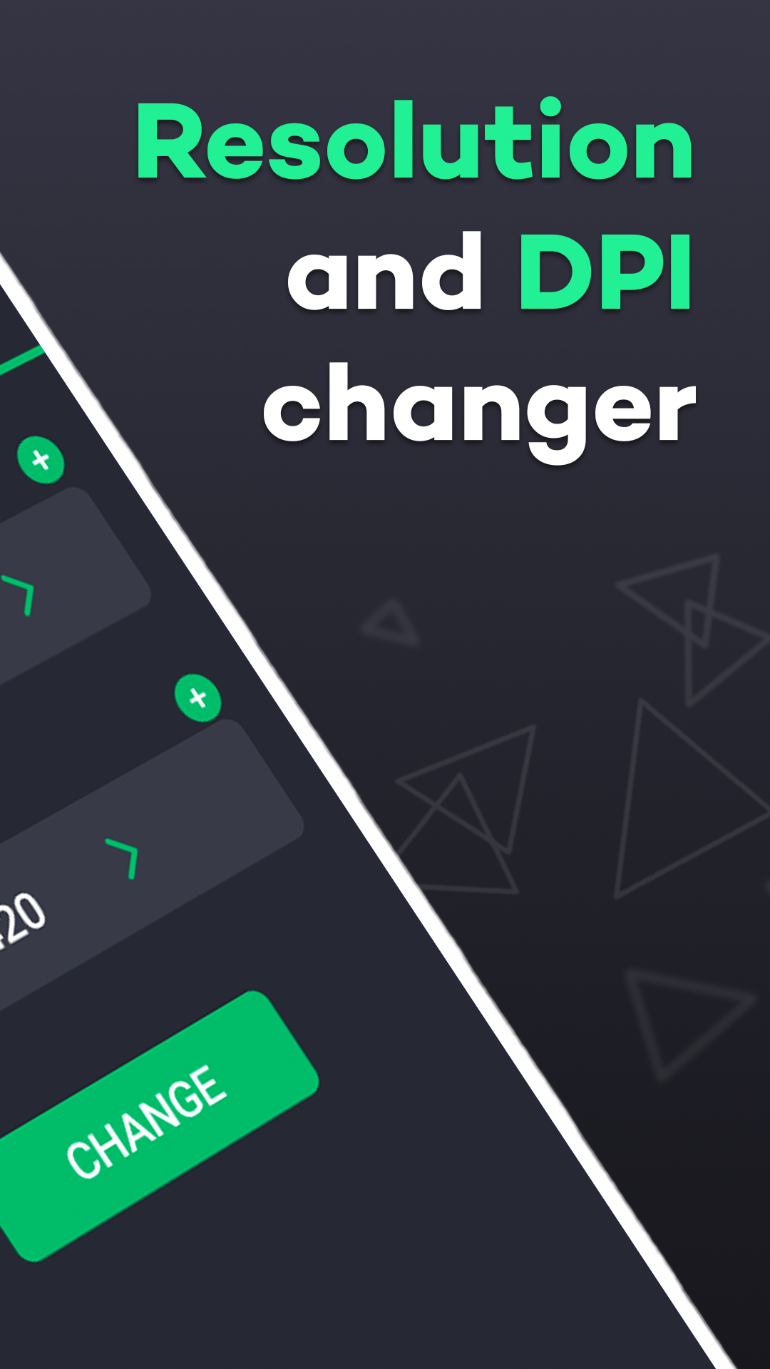 اسکرین شات 2 برنامه DPI Changer & Checker For Game