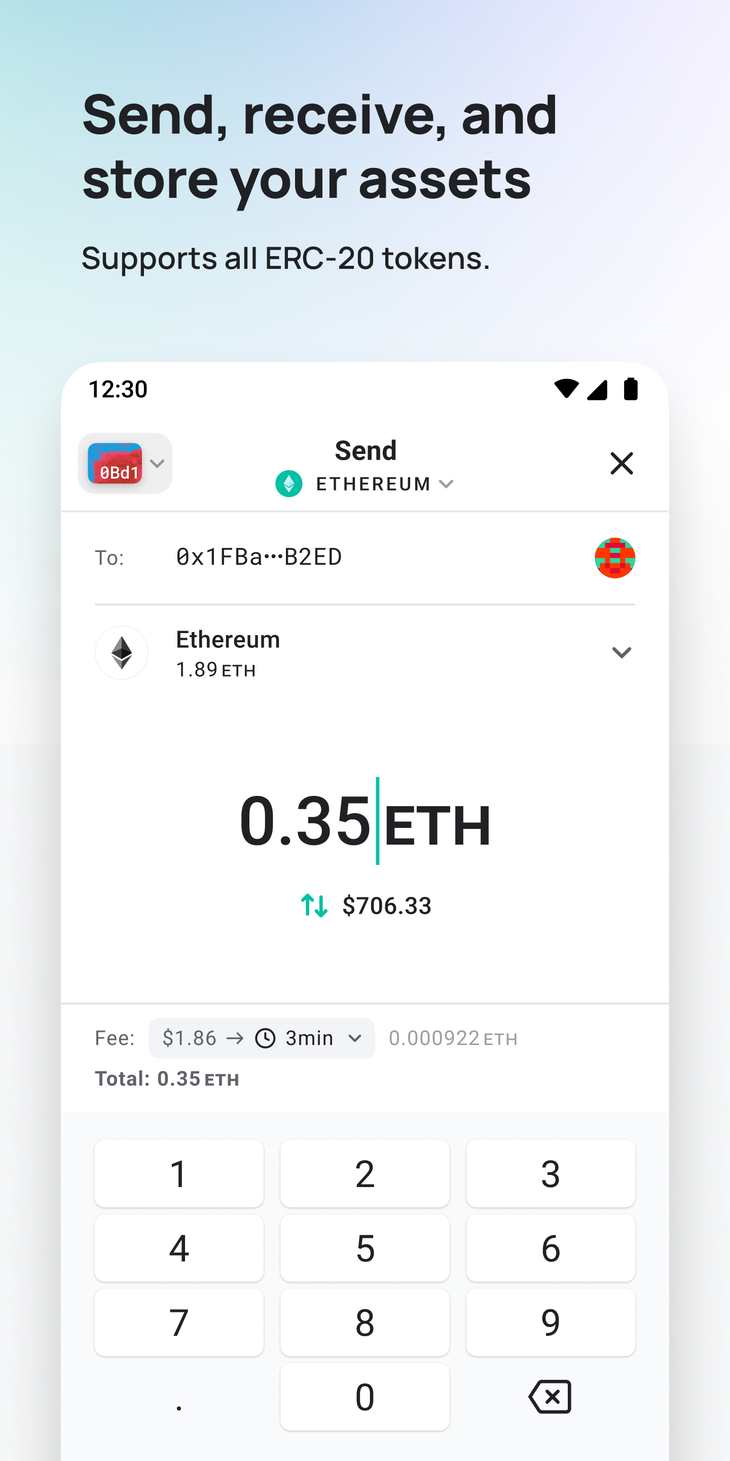 اسکرین شات 4 برنامه MEW crypto wallet: DeFi Web3