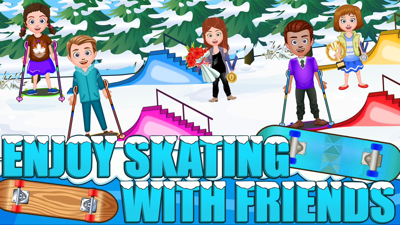 اسکرین شات 2 بازی My Family Town Ski Resort Fun