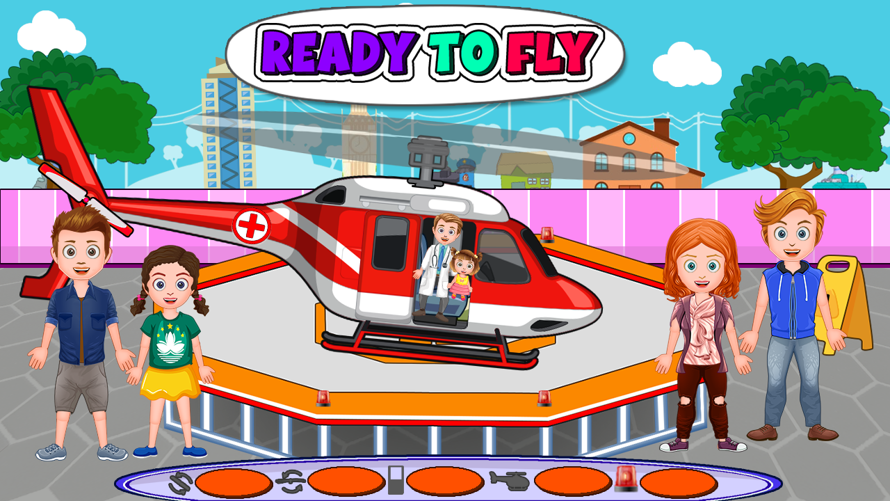 اسکرین شات 6 بازی My Family Town : My Hospital