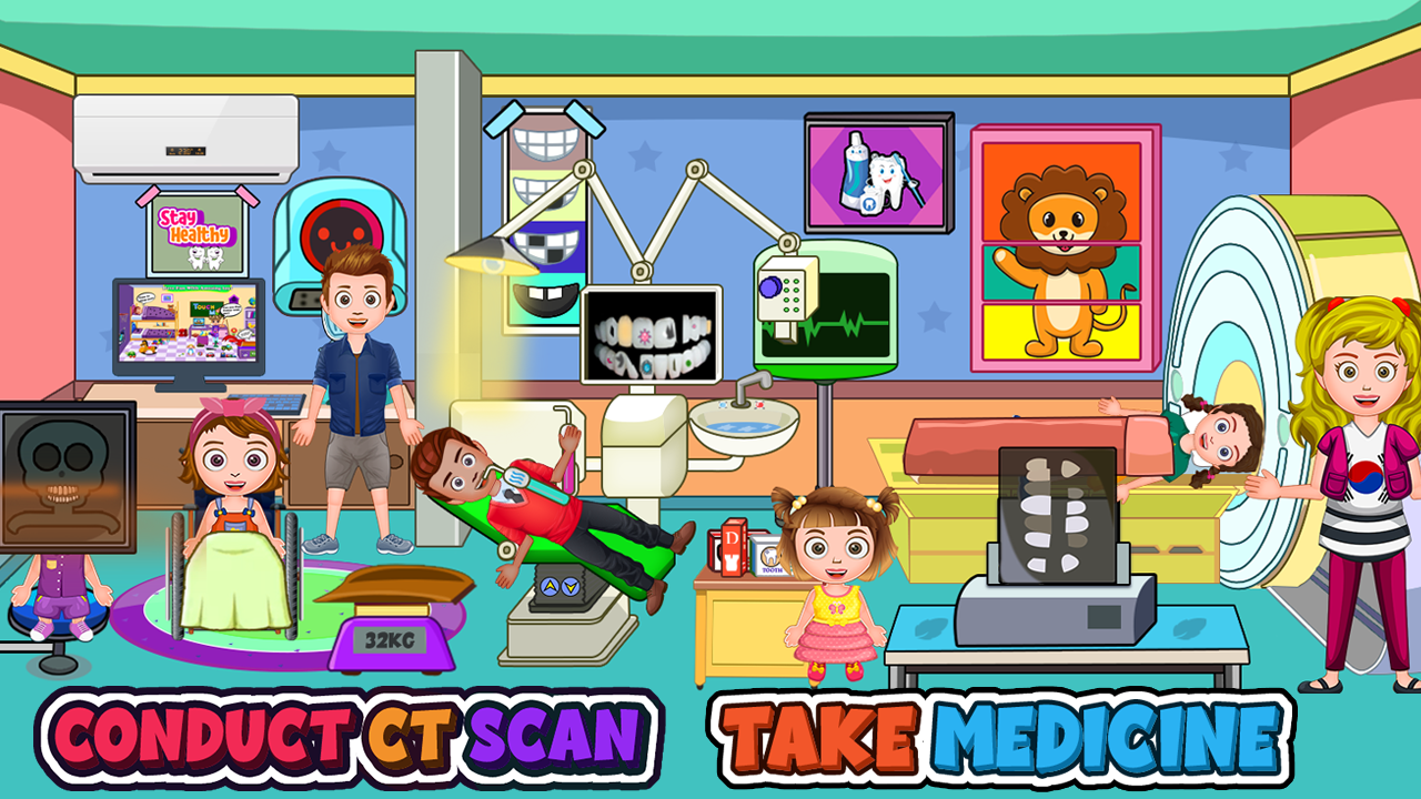 اسکرین شات 4 بازی My Family Town : My Hospital
