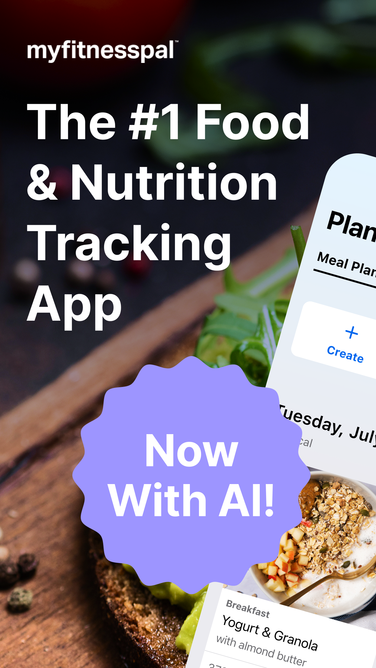 اسکرین شات 1 برنامه MyFitnessPal: Calorie Counter