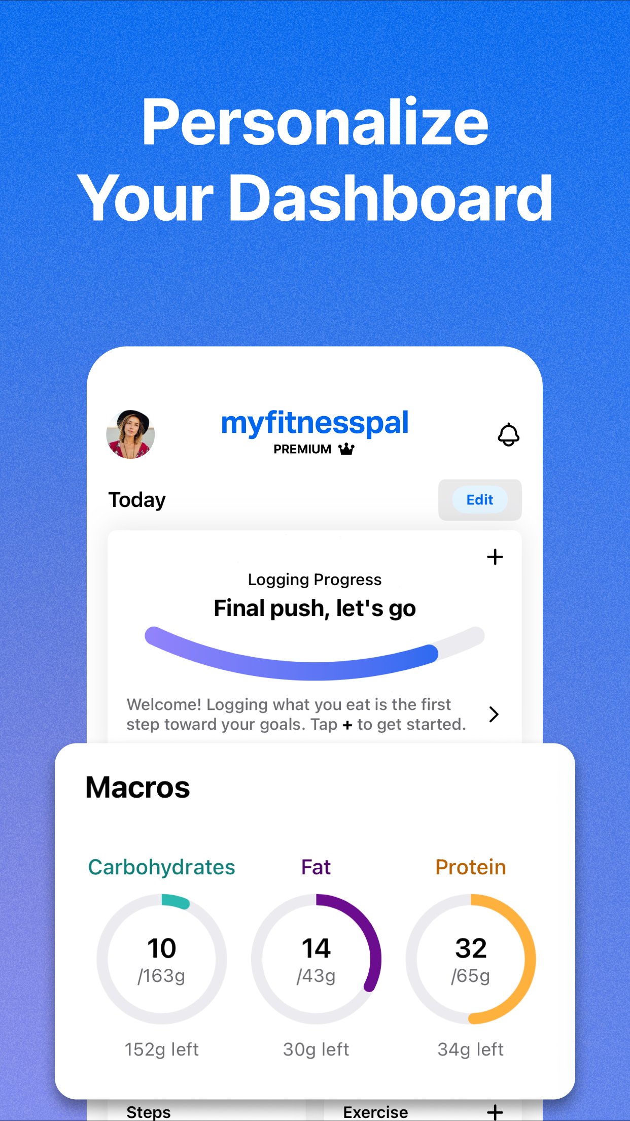 اسکرین شات 3 برنامه MyFitnessPal: Calorie Counter