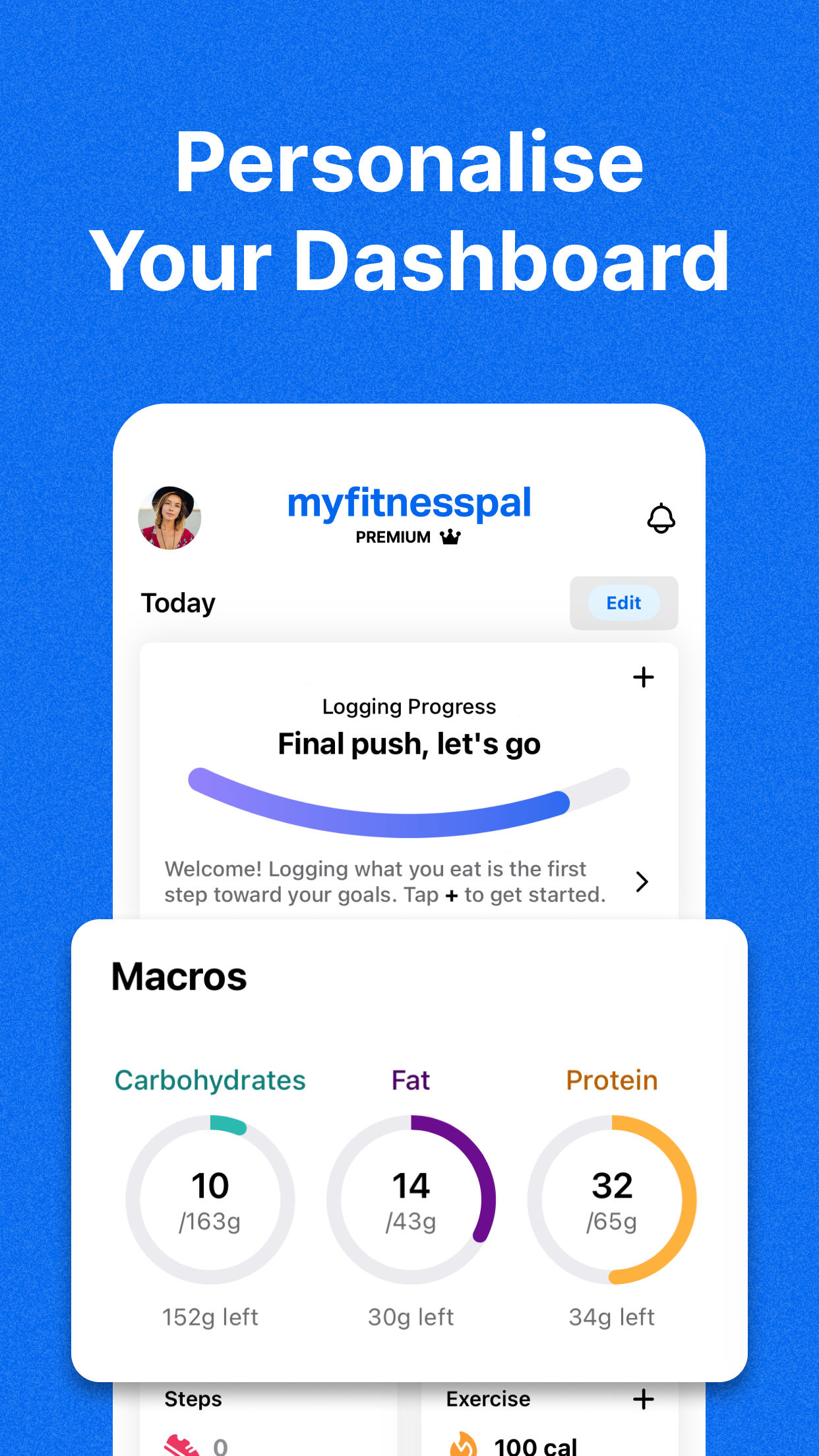 اسکرین شات 3 برنامه MyFitnessPal: Food & Fitness