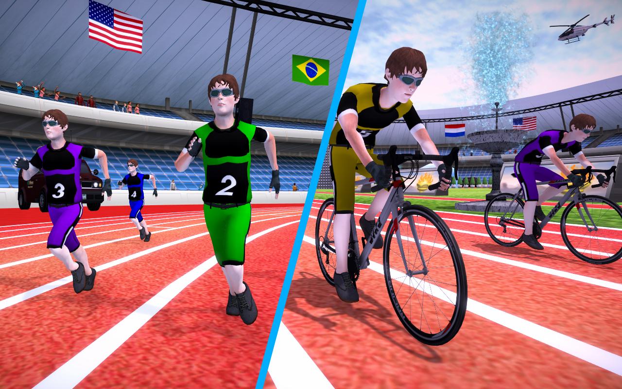 اسکرین شات 2 بازی Marathon Race Running Games VR