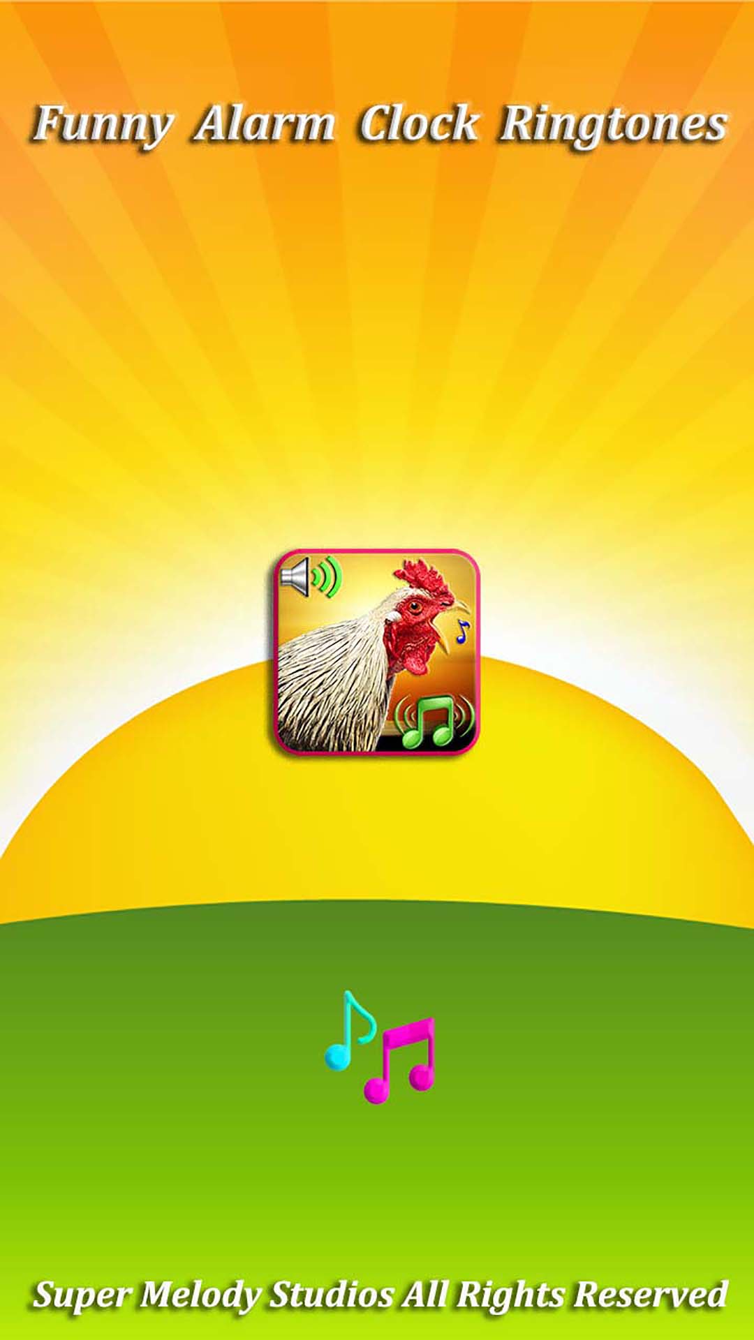 اسکرین شات 1 برنامه Funny Alarm Clock Ringtones