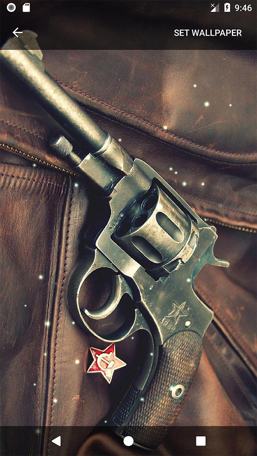 اسکرین شات 8 برنامه Gun Sounds Ringtones Wallpaper