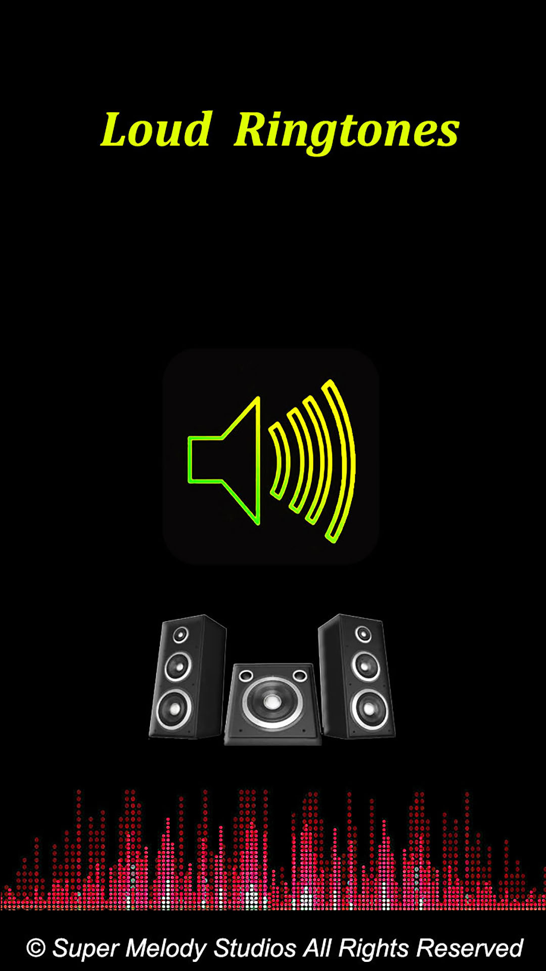 اسکرین شات 1 برنامه Loud Ringtones