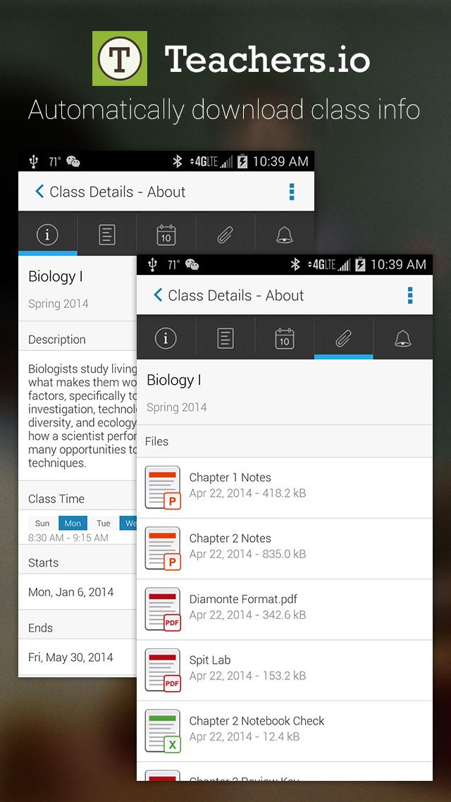 اسکرین شات 7 برنامه myHomework Student Planner