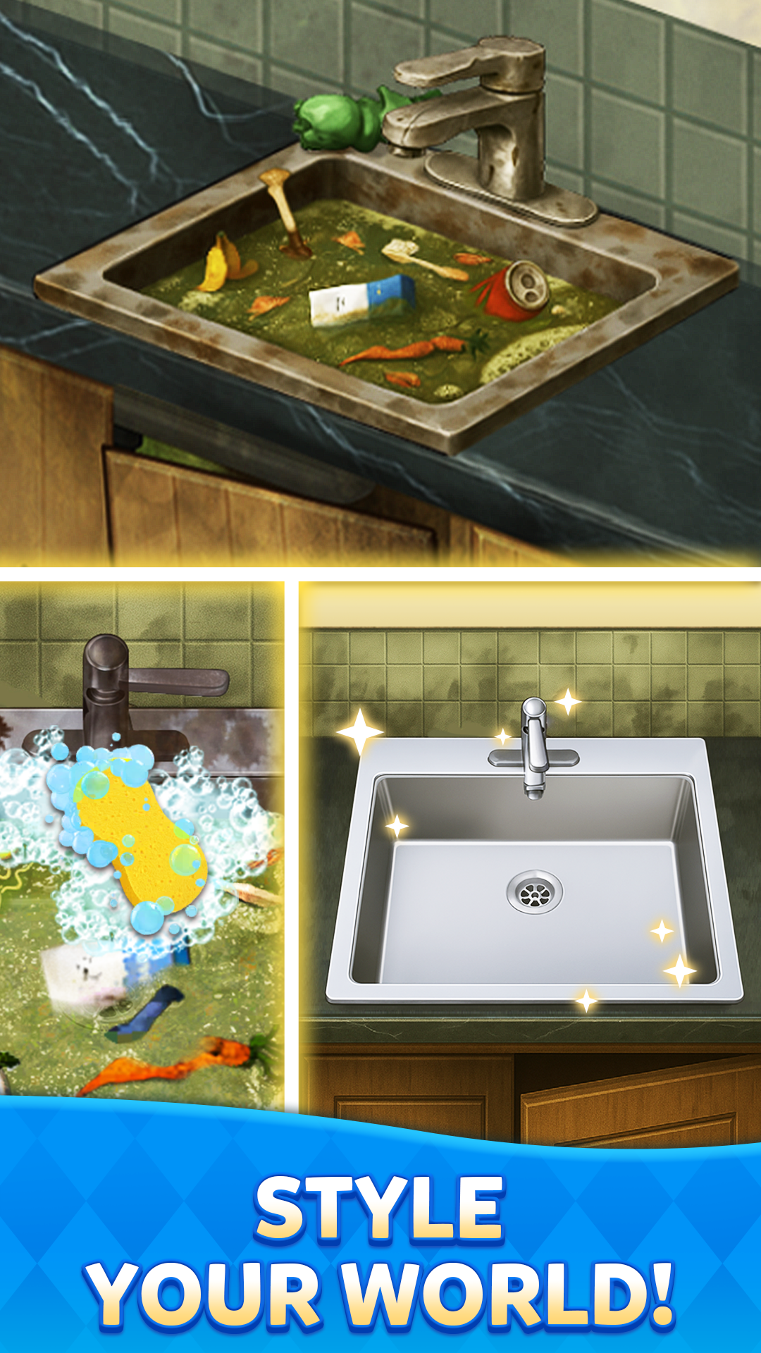 اسکرین شات 6 بازی My House Makeover: ASMR Clean