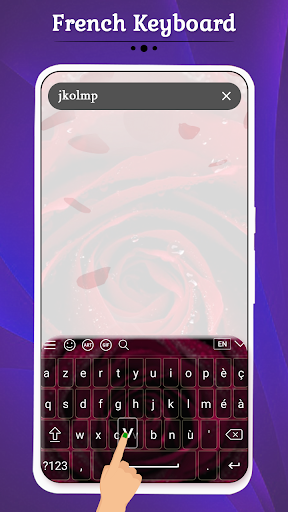 اسکرین شات 3 برنامه French Keyboard