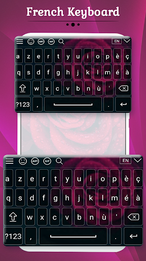اسکرین شات 4 برنامه French Keyboard