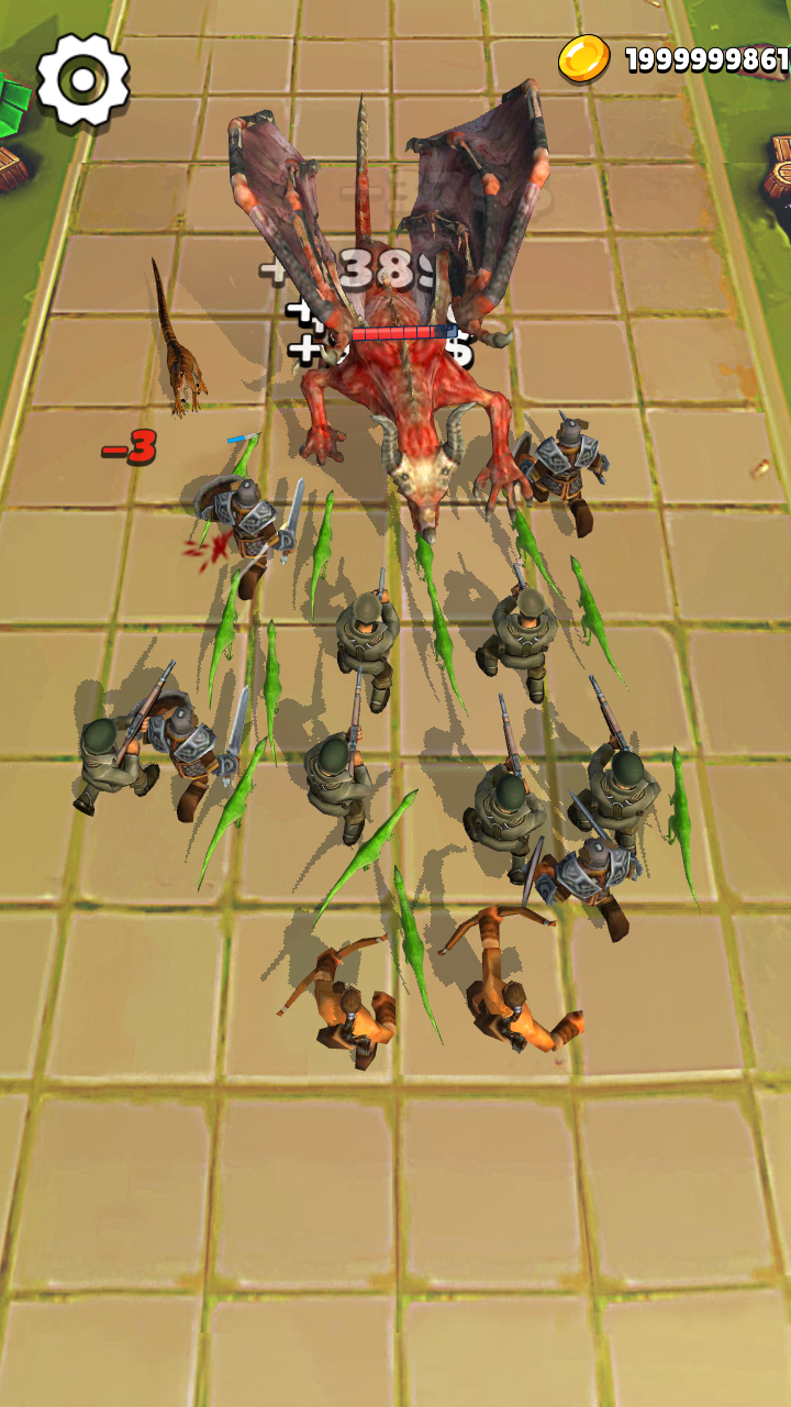 اسکرین شات 5 بازی Dinosaur Combine Master