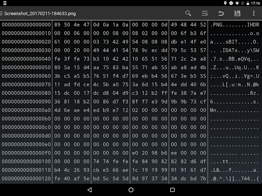 اسکرین شات 7 برنامه HEX Editor