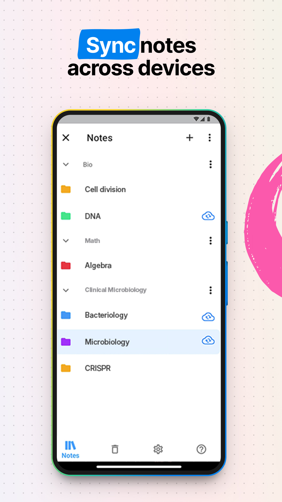 اسکرین شات 7 برنامه MyScript Notes (Nebo)