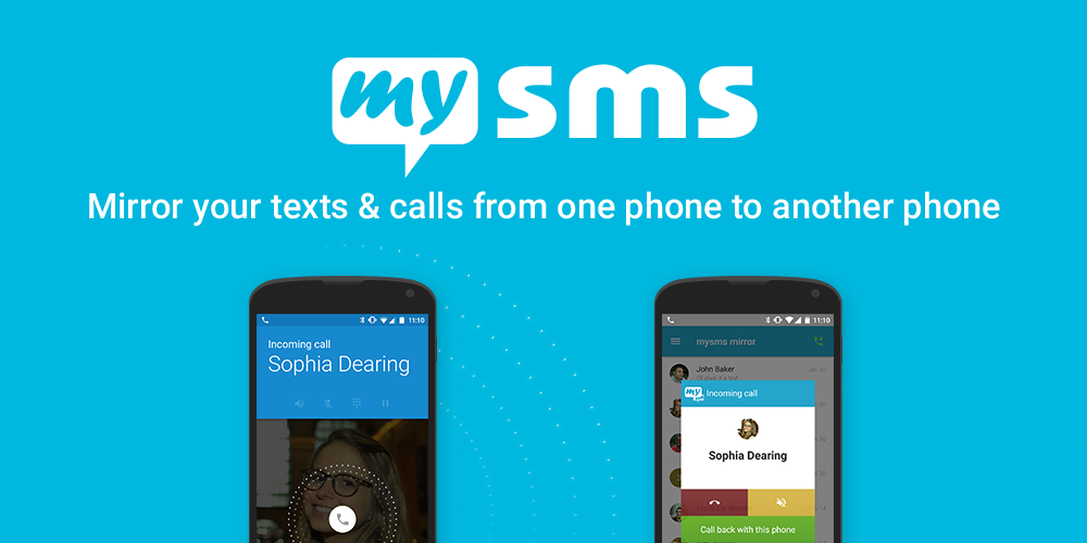 اسکرین شات 1 برنامه Forward SMS texting w/ 2phones