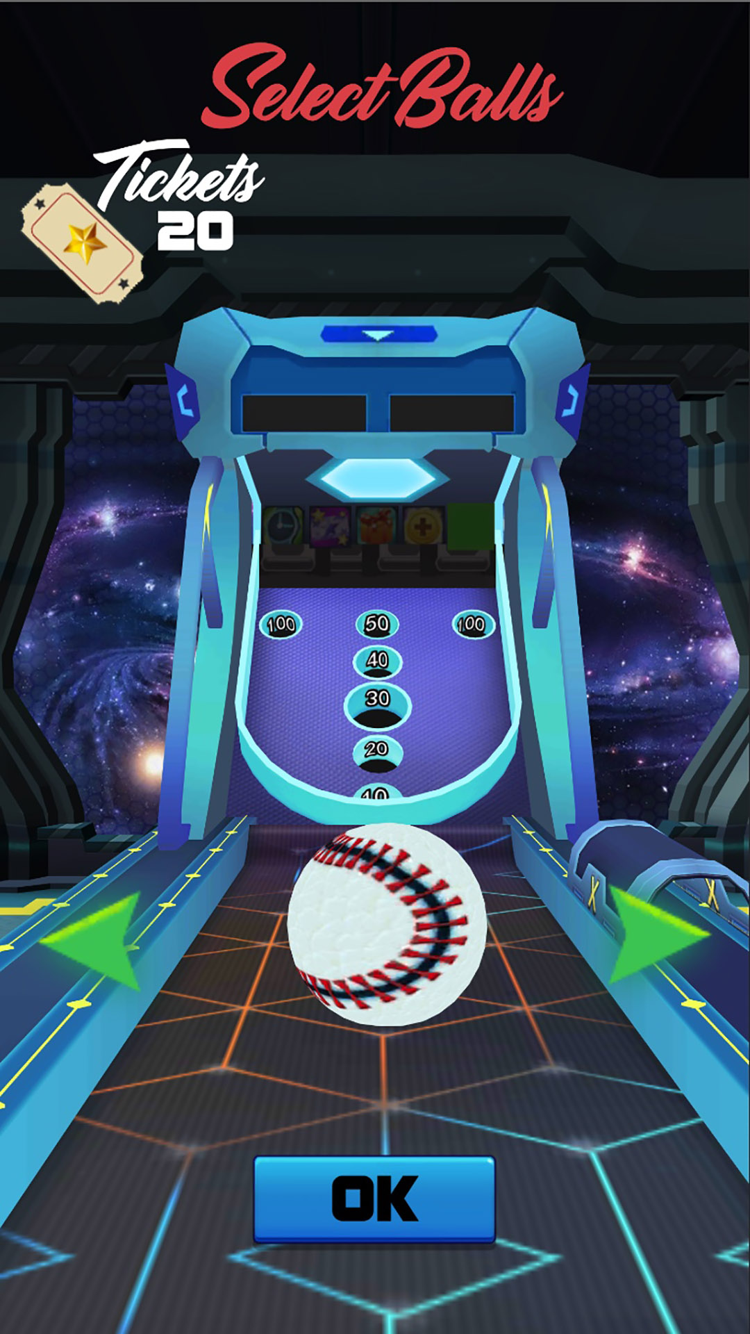 اسکرین شات 2 بازی Skee Arcade Ball Bowling Roll