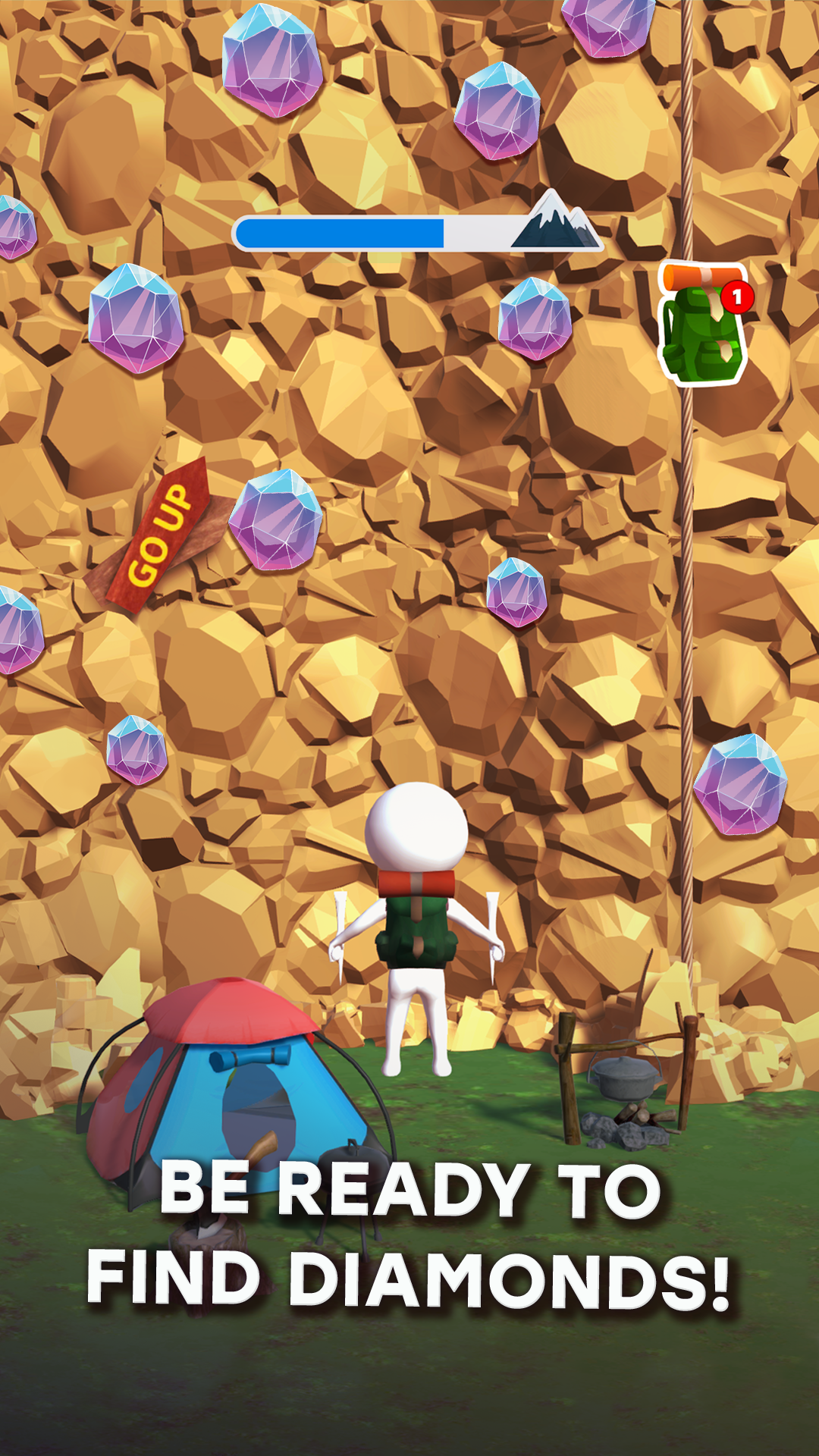 اسکرین شات 1 بازی Climb the mountain